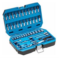 Tool set 46 pcs, 1/4"