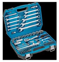 Tool set 85 pcs,  1/4", 1/2 "