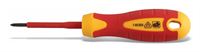 Insulated screwdriver PH1 x 80 mm, 1000 V, S2 steel