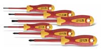 6- piece insulated screwdriver set, 1000 V, S2 steel