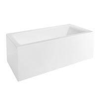 Acrylic bath FORMA 179x80x68, with frame, panel, siphon