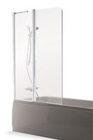 Bath wall MAJA PLUS, 90x150, transparent glass