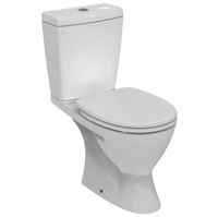 WC pods EUROVIT Ideal Standard, ūdens padeve no apakšas, vertikāls izvāds, 6/3l, SoftClose vāks