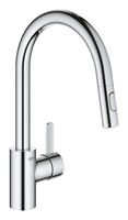 Kitchen sink mixer with retractable shower Eurosmart Cosmo