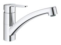 GROHE StartEco Kitchen Tap with 140° Swivel Range Chrome