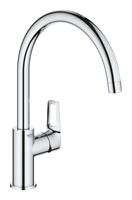 Смеситель однорычажный для мойки, GROHE BauLoop, хром