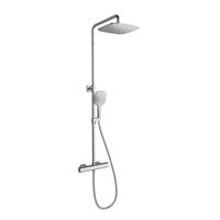 Termo 10° shower pillar with thermostatic tap and shower set (TD 091.00/150)