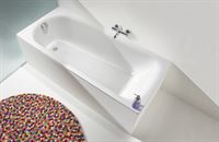 Bath Saniform Plus, 1700x750 mm, with sound insulation, white steel