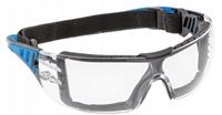 Safety goggles transparent/blue