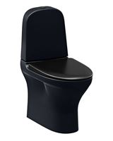 Toilet Estetic, black , C+, S-C seat cover