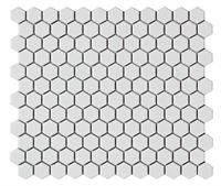 Mozaika Hexagon White Matt 25,8*29,8 #S