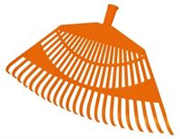 Leaf rake, 23 teeth, without handle