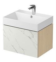 Bathroom cabinet INVERTO Calacatta 60