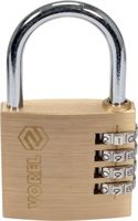 Padlock 50мм, 4-ring combination