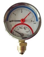 Thermomanometer 4bar radial