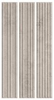 Wall clinker Carrizo Grey Str. Stripes Mi* Mat. 40*6,6 #S