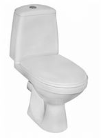 WC SOLO horizontal outlet bottom inlet, PP seat