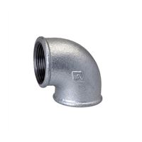 ELBOW 1/2'FF CAST IRON ZINC