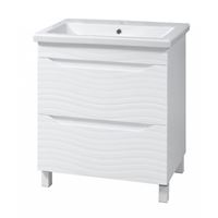 Bathroom cabinet Atlanta 100 with washbasin Sava 100