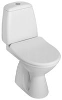 WC SOLO vertical 3/6l , bottom inlet, Duroplast seat