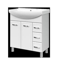 Bathroom cabinet Rio, for sink Izeo 75