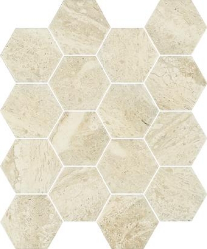 Attēls Mozaika Sunlight Stone Beige Hexagon 22*25.5 #S