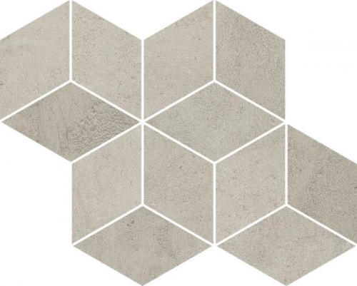 Attēls Mozaika Pure City Grys Romb Hexagon 20.4x23.8 #S