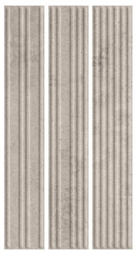 Attēls Sienas klinkers Carrizo Grey Str. Stripes Mi* Mat. 40*6,6 #S