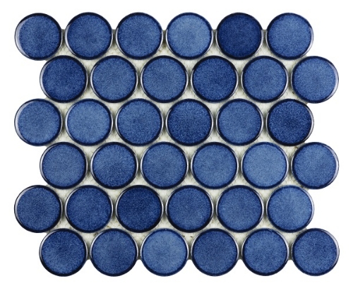 Attēls Mozaika Round Blue 26,3*30,4 #S