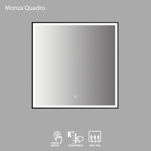 Attēls Spogulis LED Monza Quadro 80X80