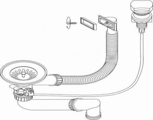 Attēls Sifons AQF-002V