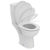 Picture of WC EUROVIT IdealStandard, bottom inlet, horizontal outlet, with Soft Close seat