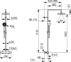 Attēls Dušas termostats Oras Nova ar augšējo un rokas dušu