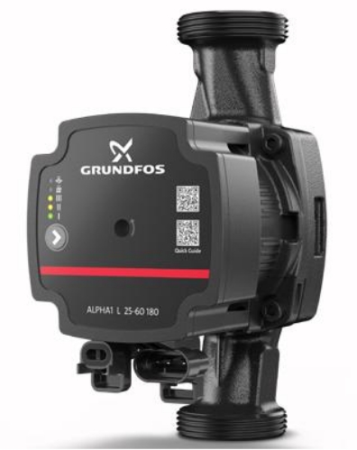 Attēls Cirkulācijas sūknis GRUNDFOS ALPHA 1 25-40