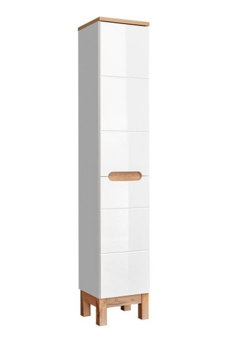 Attēls Vannas penālis Bali White 804, ar veļas grozu, 35 cm