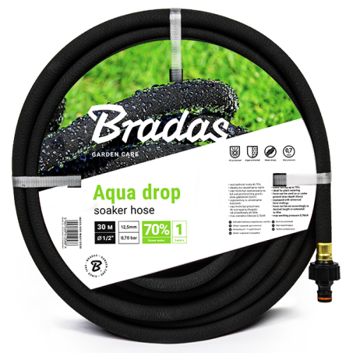 Attēls Kapilārā pilienveida laistīšanas šļūtene AQUA-DROP 1/2" - 20m