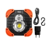 Attēls Prožektors 10+3W, 750+250lm, LED CREE XPG+COB, powerbank, 2600mAh 3.7 Li-ion