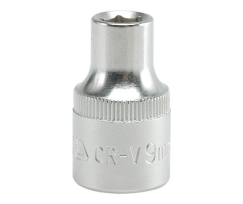 Attēls Uzmaucamā seškanšu galviņa,CrV,1/2 9mm